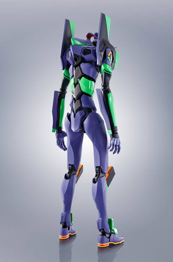 Evangelion: 3.0+1.0 Thrice Upon a Time Robot Spirits Actionfigur (Side EVA) Evangelion Test Type-01 + Spear of Cassius Renewal Color Edition Reissue Image 4