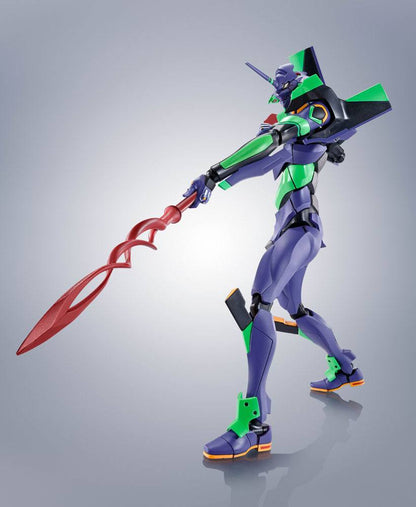 Evangelion: 3.0+1.0 Thrice Upon a Time Robot Spirits Actionfigur (Side EVA) Evangelion Test Type-01 + Spear of Cassius Renewal Color Edition Reissue Image 5