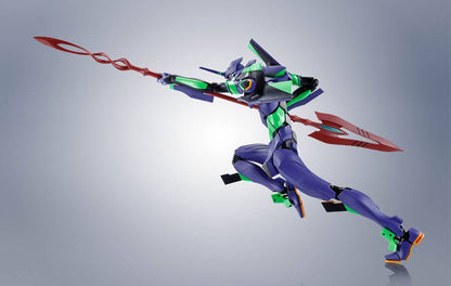 Evangelion: 3.0+1.0 Thrice Upon a Time Robot Spirits Actionfigur (Side EVA) Evangelion Test Type-01 + Spear of Cassius Renewal Color Edition Reissue Image 6