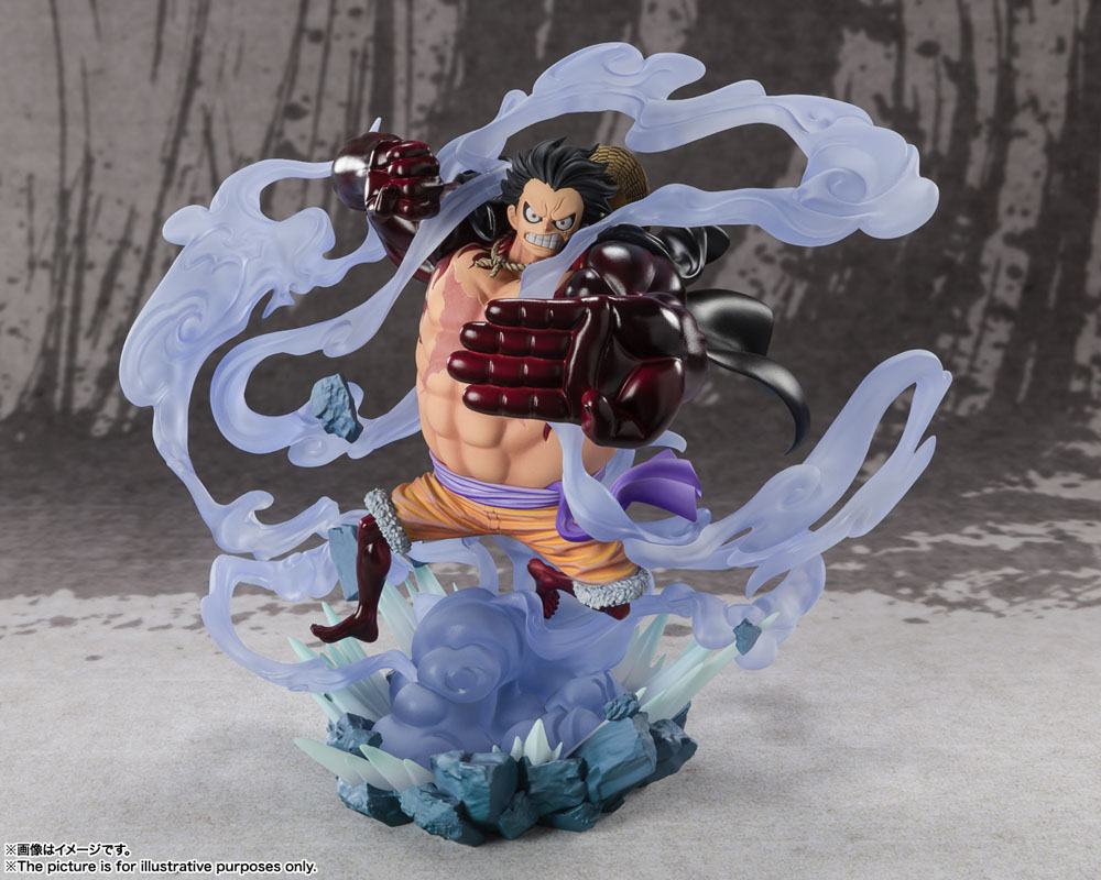 One Piece FiguartsZERO PVC Statue Extra Battle Monkey D. Ruffy Gear 4 Battle of Monsters on Onigashima 21 cm Image 2