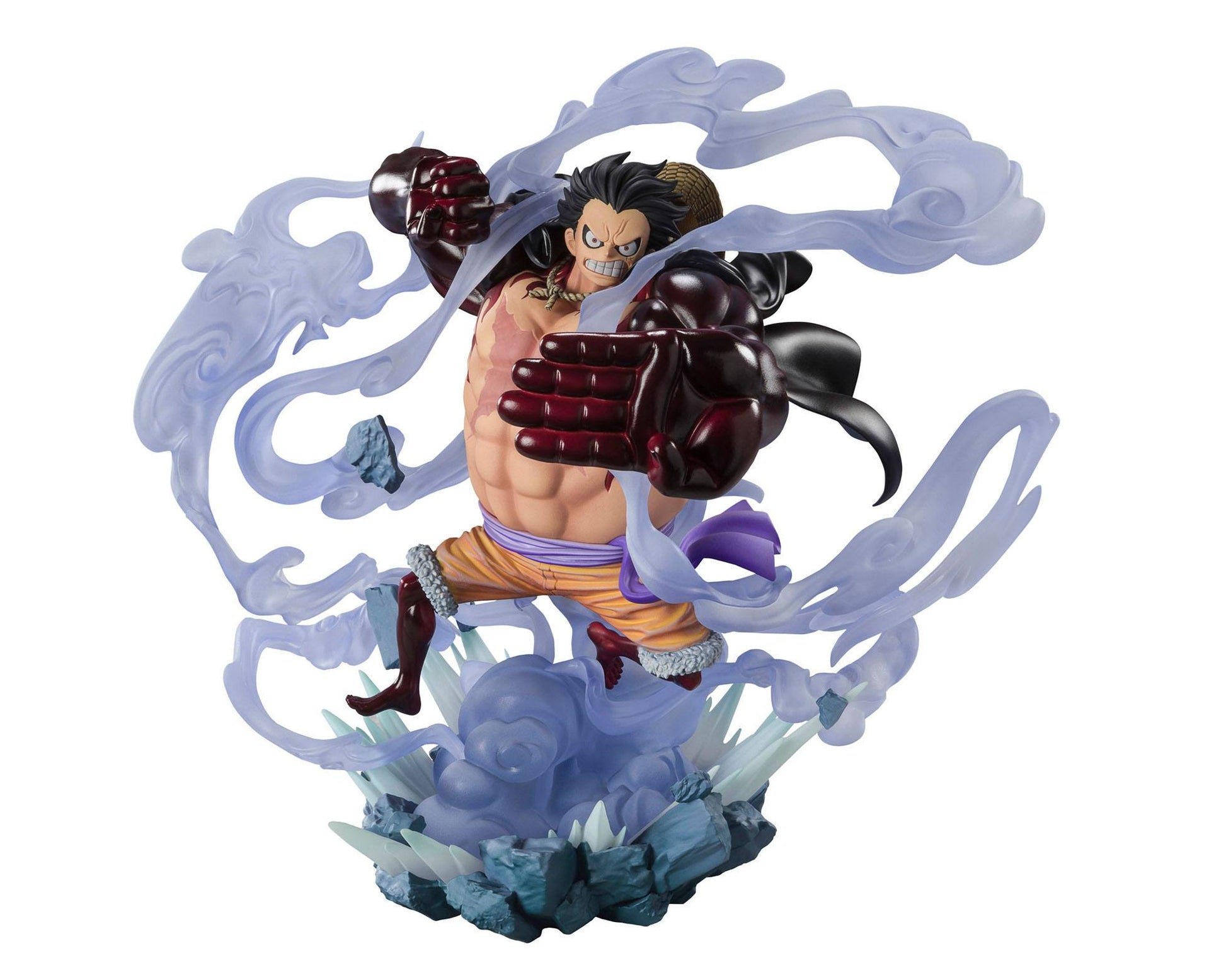 One Piece FiguartsZERO PVC Statue Extra Battle Monkey D. Ruffy Gear 4 Battle of Monsters on Onigashima 21 cm Image 1