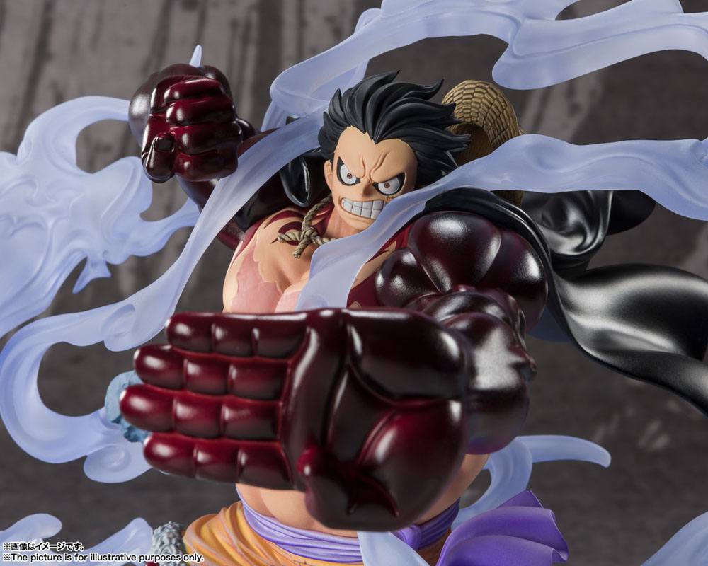 One Piece FiguartsZERO PVC Statue Extra Battle Monkey D. Ruffy Gear 4 Battle of Monsters on Onigashima 21 cm Image 5