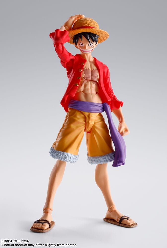 One Piece S.H. Figuarts Actionfigur Monkey D. Ruffy (The Raid on Onigashima) 14 cm Image 2