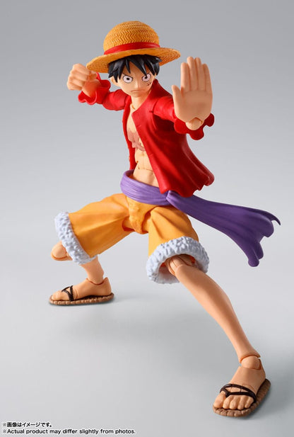 One Piece S.H. Figuarts Actionfigur Monkey D. Ruffy (The Raid on Onigashima) 14 cm Image 3