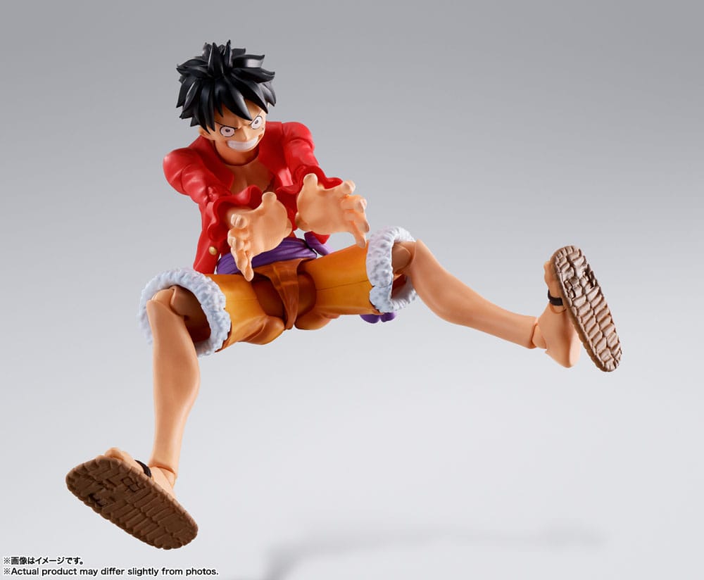 One Piece S.H. Figuarts Actionfigur Monkey D. Ruffy (The Raid on Onigashima) 14 cm Image 4