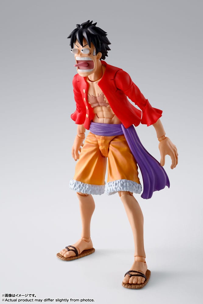 One Piece S.H. Figuarts Actionfigur Monkey D. Ruffy (The Raid on Onigashima) 14 cm Image 5