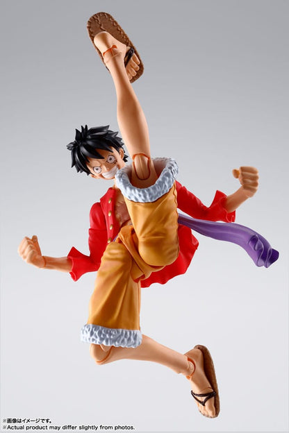 One Piece S.H. Figuarts Actionfigur Monkey D. Ruffy (The Raid on Onigashima) 14 cm Image 6