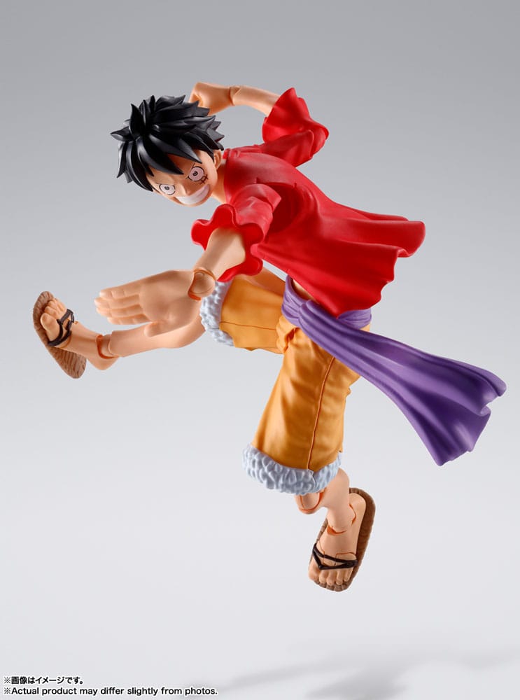 One Piece S.H. Figuarts Actionfigur Monkey D. Ruffy (The Raid on Onigashima) 14 cm Image 7