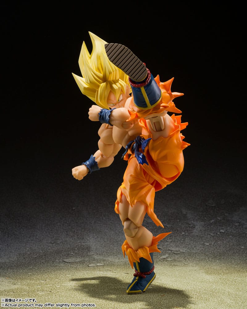Dragon Ball Z S.H. Figuarts Actionfigur Super Saiyan Son Goku - Legendary Super Saiyan - 14 cm Image 7