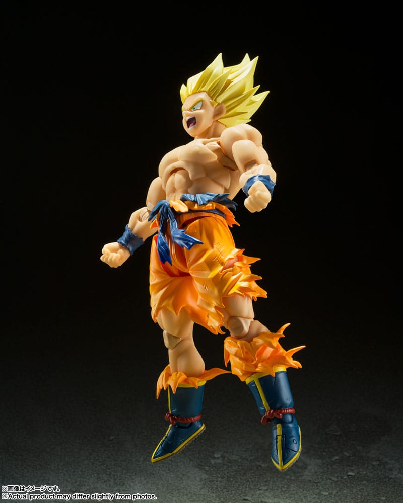 Dragon Ball Z S.H. Figuarts Actionfigur Super Saiyan Son Goku (Legendary Super Saiyan) 15 cm Image 10