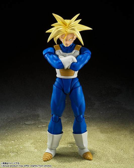 Dragon Ball Z S.H. Figuarts Actionfigur Super Saiyan Trunks Infinite Latent Super Power Ver. 14 cm Image 2