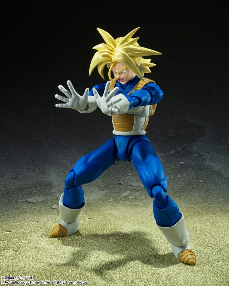 Dragon Ball Z S.H. Figuarts Actionfigur Super Saiyan Trunks Infinite Latent Super Power Ver. 14 cm Image 3
