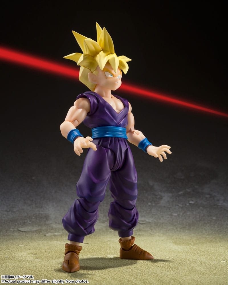 Dragon Ball Z S.H. Figuarts Actionfigur Super Saiyan Son Gohan - The Warrior Who Surpassed Goku 11 cm Image 4