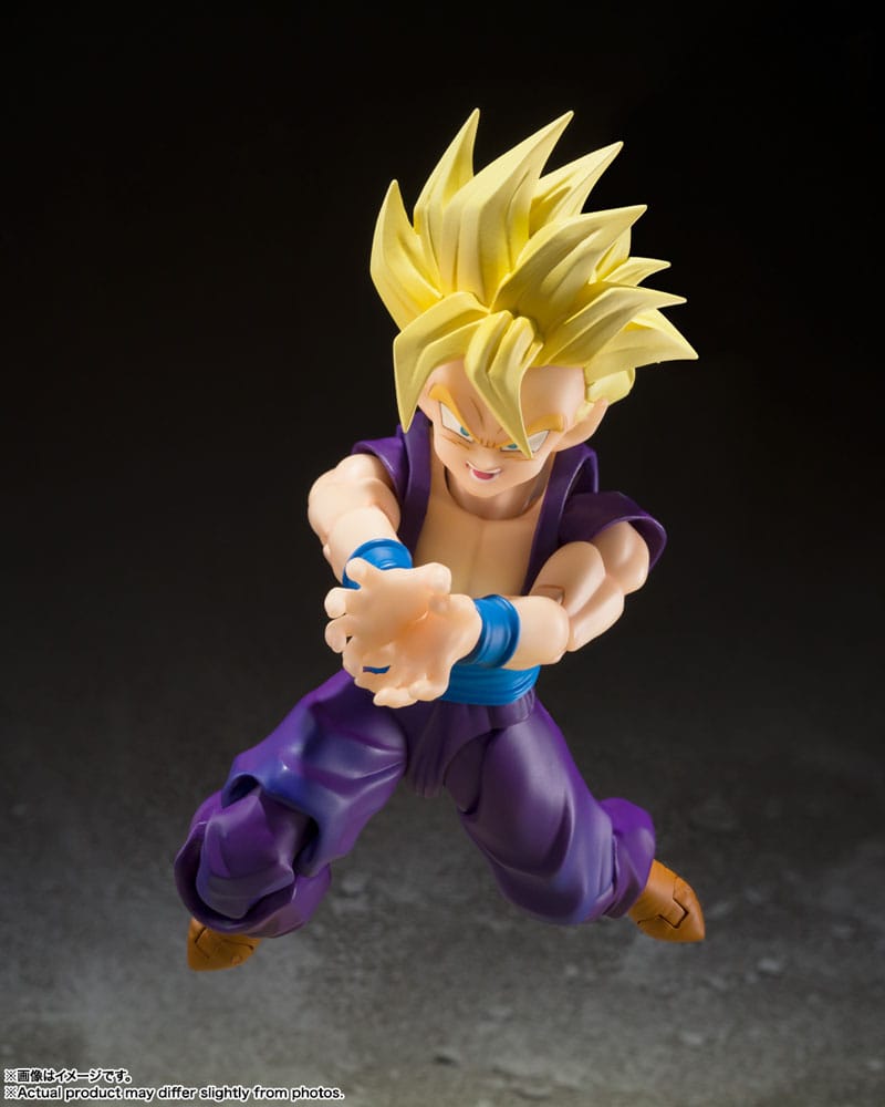 Dragon Ball Z S.H. Figuarts Actionfigur Super Saiyan Son Gohan - The Warrior Who Surpassed Goku 11 cm Image 5