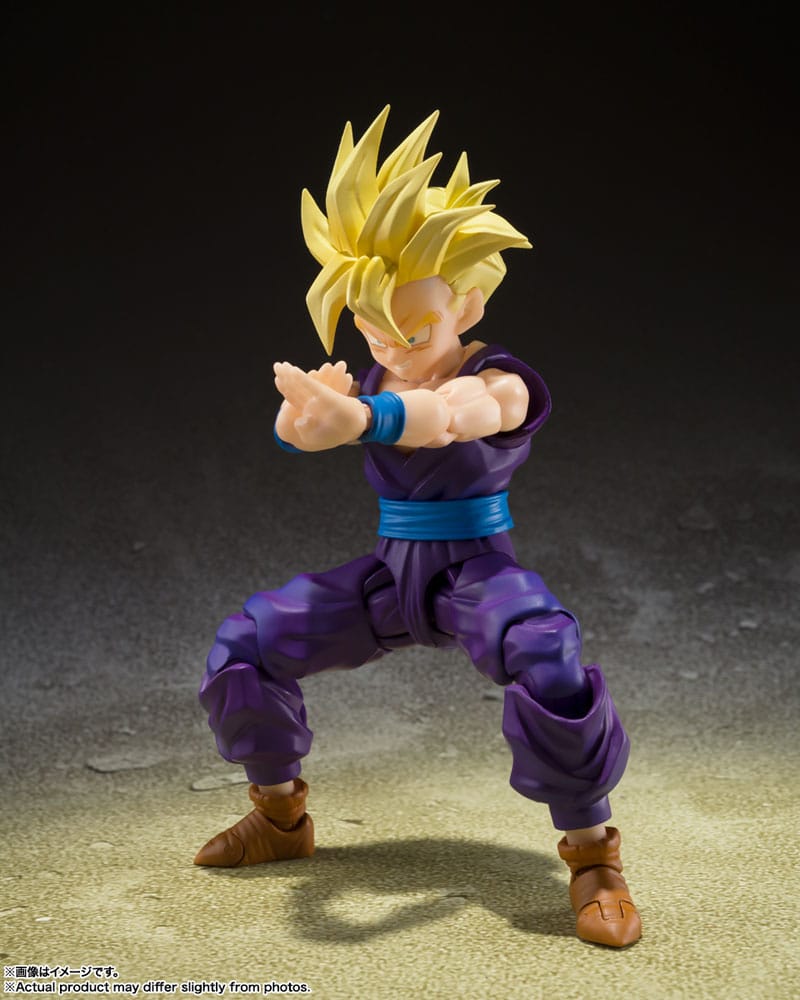 Dragon Ball Z S.H. Figuarts Actionfigur Super Saiyan Son Gohan - The Warrior Who Surpassed Goku 11 cm Image 6