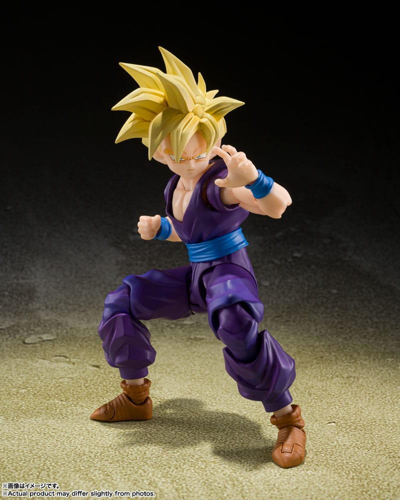 Dragon Ball Z S.H. Figuarts Actionfigur Super Saiyan Son Gohan - The Warrior Who Surpassed Goku 11 cm Image 7
