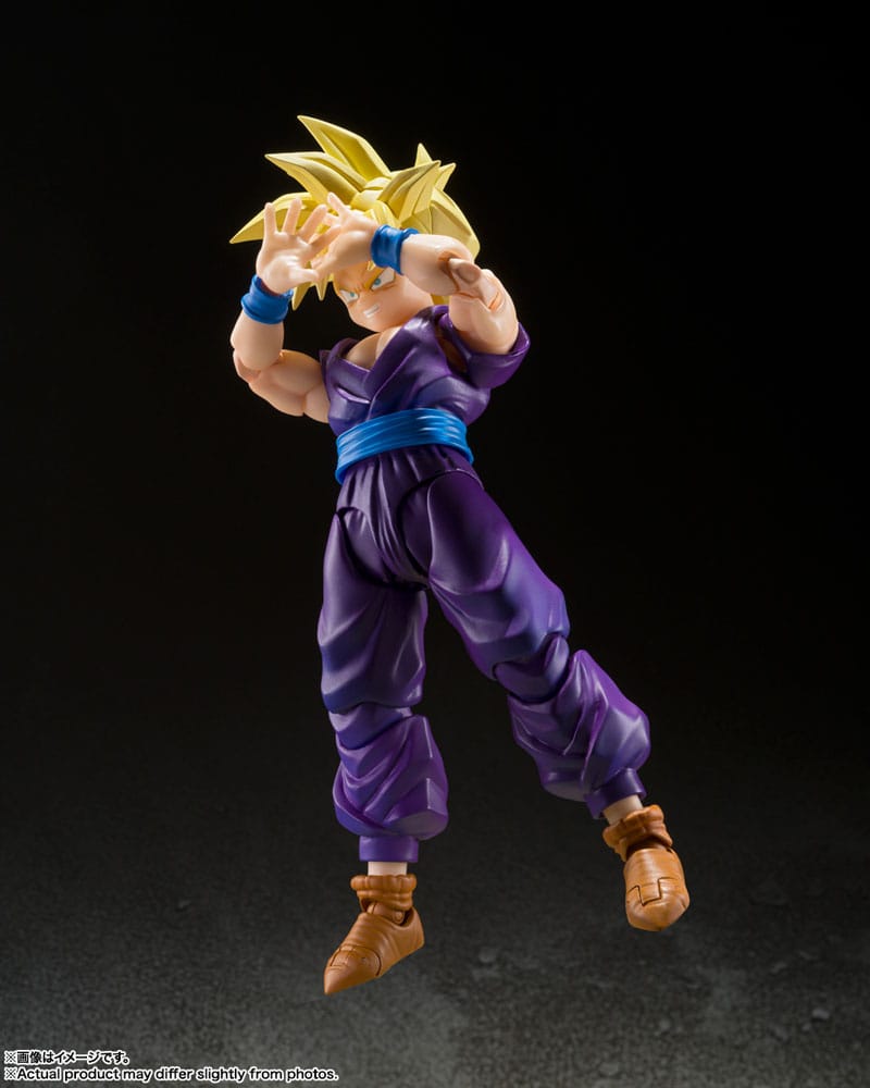 Dragon Ball Z S.H. Figuarts Actionfigur Super Saiyan Son Gohan - The Warrior Who Surpassed Goku 11 cm Image 8