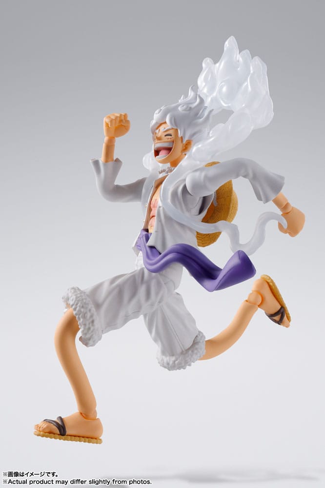 One Piece S.H. Figuarts Actionfigur Monkey D. Ruffy Gear 5 15 cm Image 2
