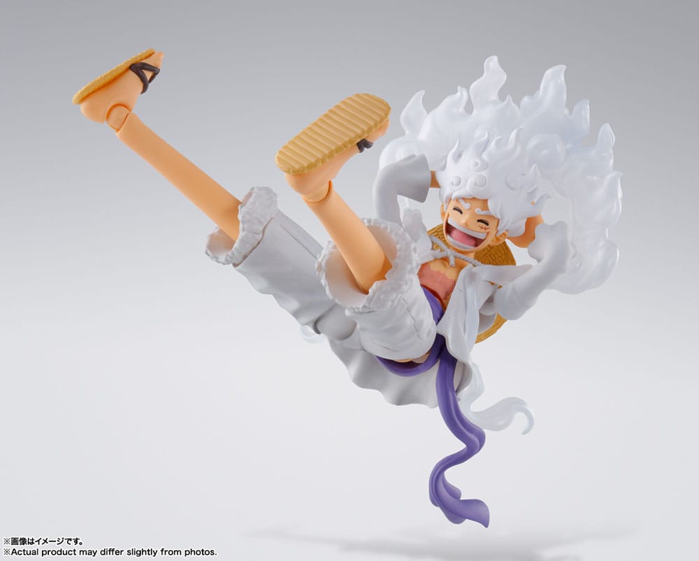 One Piece S.H. Figuarts Actionfigur Monkey D. Ruffy Gear 5 15 cm Image 5