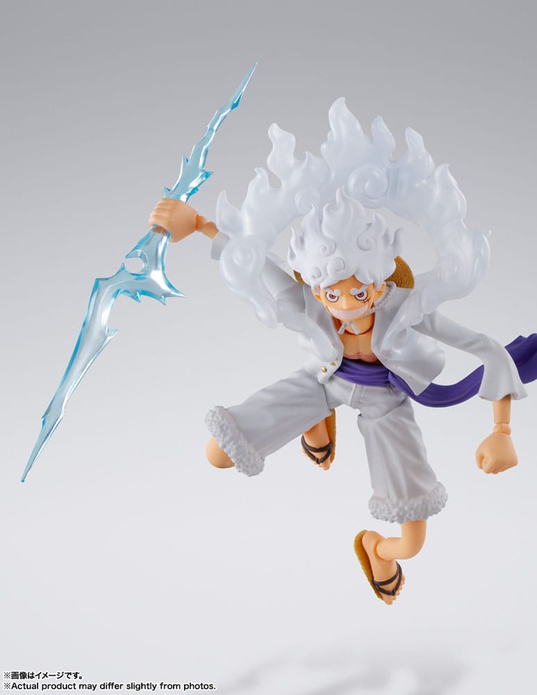 One Piece S.H. Figuarts Actionfigur Monkey D. Ruffy Gear 5 15 cm Image 6