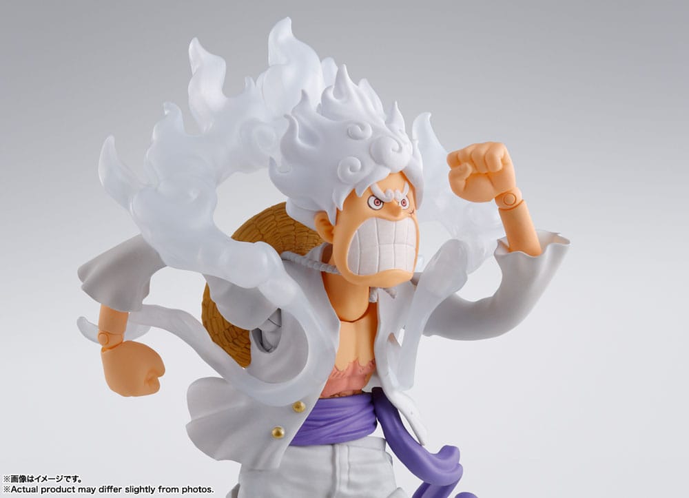 One Piece S.H. Figuarts Actionfigur Monkey D. Ruffy Gear 5 15 cm Image 7