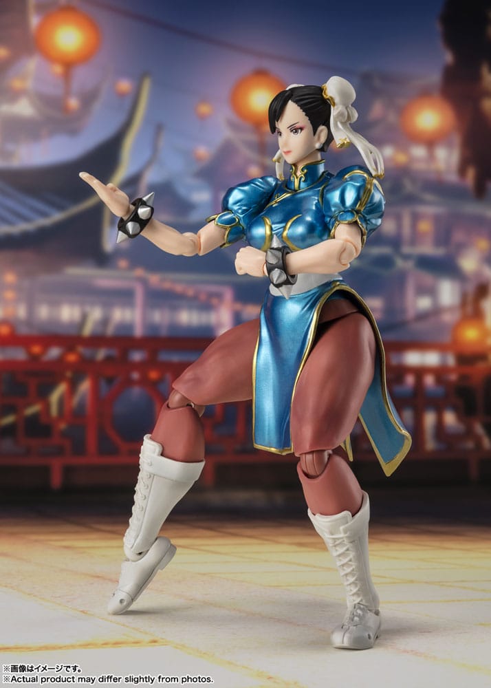Street Fighter S.H. Figuarts Actionfigur Chun-Li (Outfit 2) 15 cm Image 1