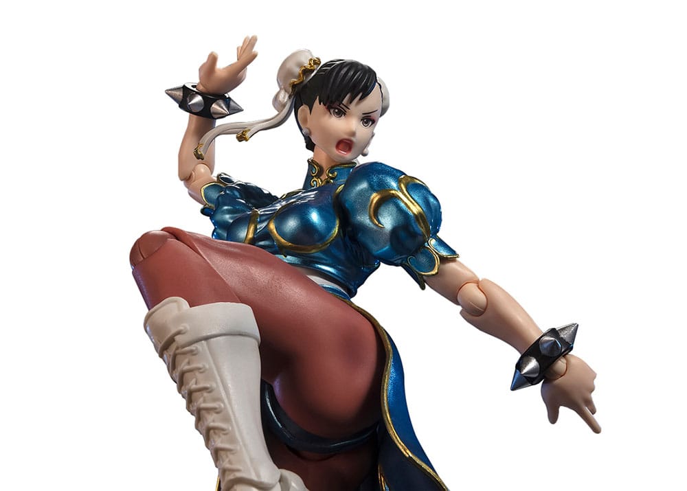 Street Fighter S.H. Figuarts Actionfigur Chun-Li (Outfit 2) 15 cm Image 2