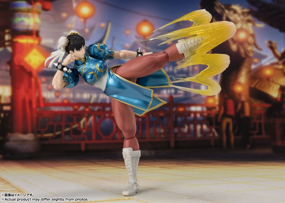 Street Fighter S.H. Figuarts Actionfigur Chun-Li (Outfit 2) 15 cm Image 3
