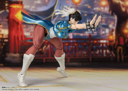 Street Fighter S.H. Figuarts Actionfigur Chun-Li (Outfit 2) 15 cm Image 4