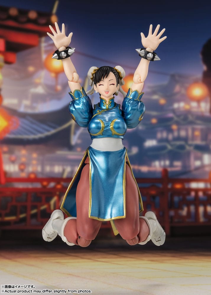 Street Fighter S.H. Figuarts Actionfigur Chun-Li (Outfit 2) 15 cm Image 6