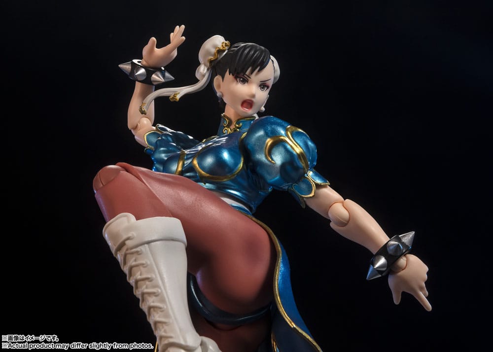Street Fighter S.H. Figuarts Actionfigur Chun-Li (Outfit 2) 15 cm Image 7