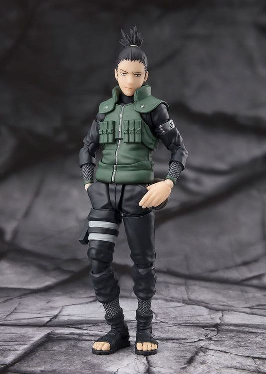 Naruto Shippuden S.H. Figuarts Actionfigur Shikamura Nara Brilliant Strategist 15 cm Image 1