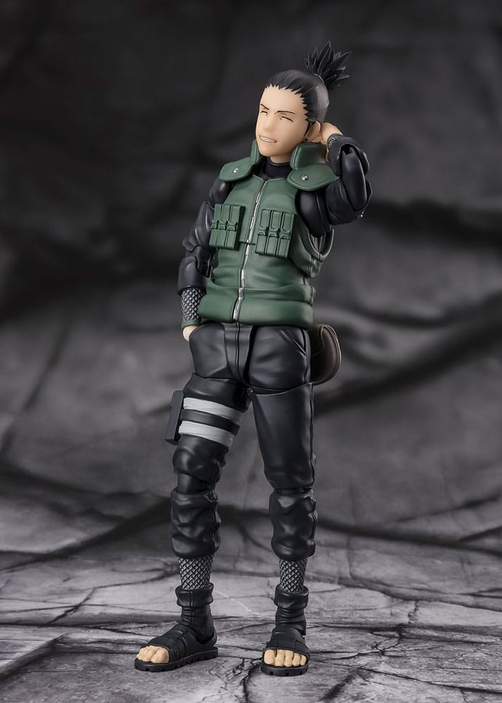 Naruto Shippuden S.H. Figuarts Actionfigur Shikamura Nara Brilliant Strategist 15 cm Image 2