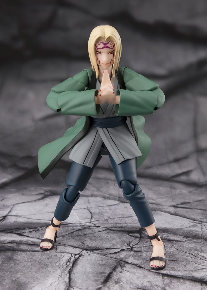 Naruto S.H.Figuarts Actionfigur Tsunade The legendary Medical Ninja 14 cm Image 3