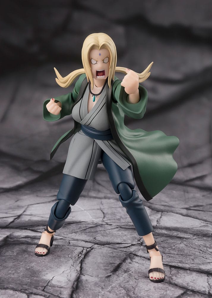 Naruto S.H.Figuarts Actionfigur Tsunade The legendary Medical Ninja 14 cm Image 5