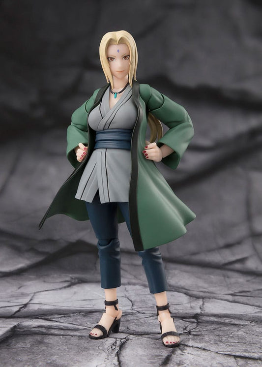 Naruto S.H.Figuarts Actionfigur Tsunade The legendary Medical Ninja 14 cm Image 1