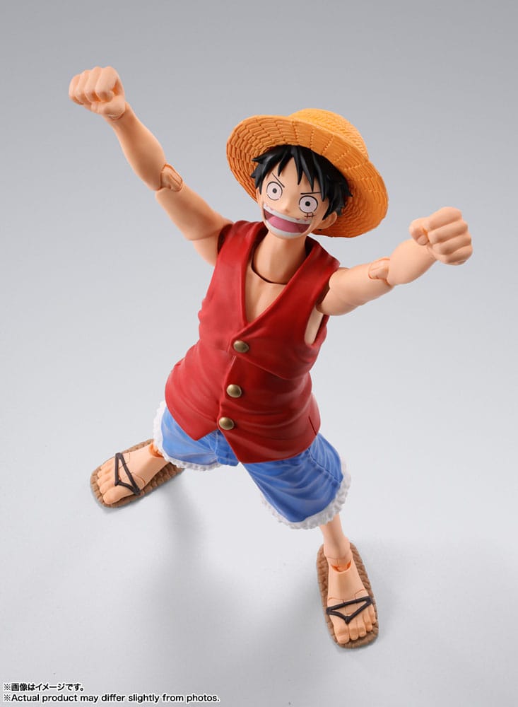 One Piece S.H. Figuarts Actionfigur Monkey D. Luffy Romance Dawn 15 cm Image 3