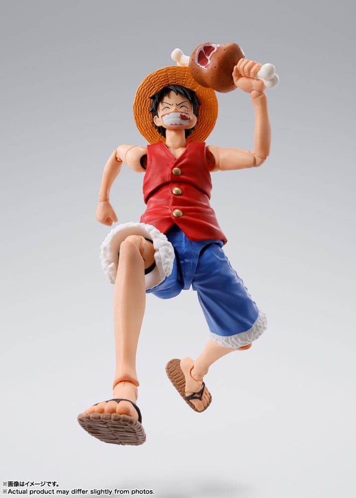 One Piece S.H. Figuarts Actionfigur Monkey D. Luffy Romance Dawn 15 cm Image 4