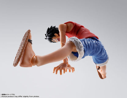 One Piece S.H. Figuarts Actionfigur Monkey D. Luffy Romance Dawn 15 cm Image 5