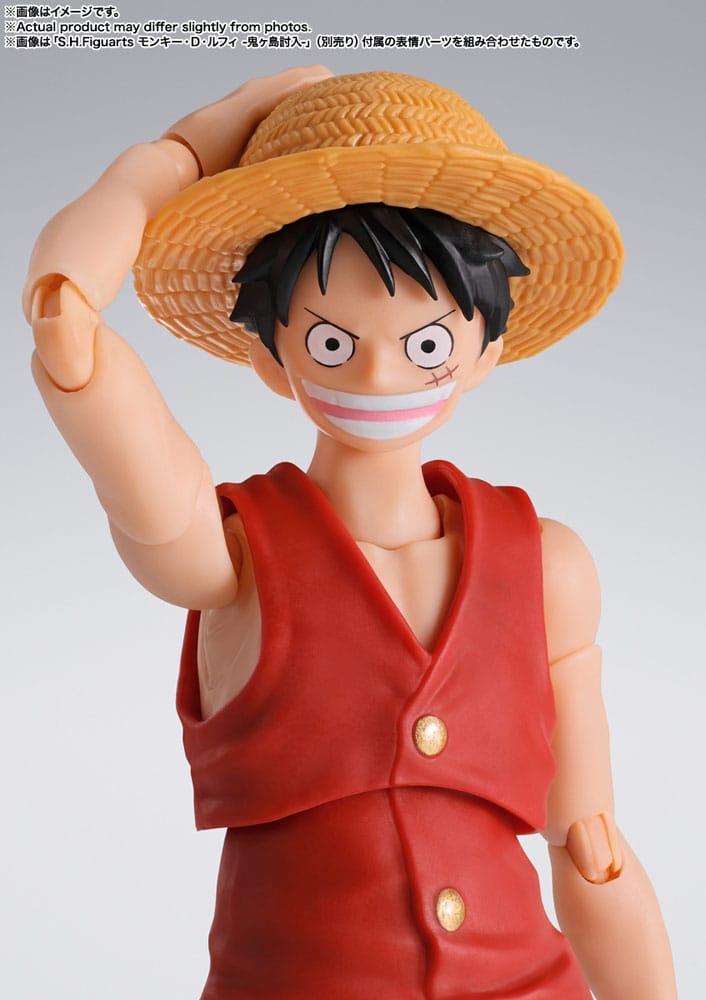 One Piece S.H. Figuarts Actionfigur Monkey D. Luffy Romance Dawn 15 cm Image 9