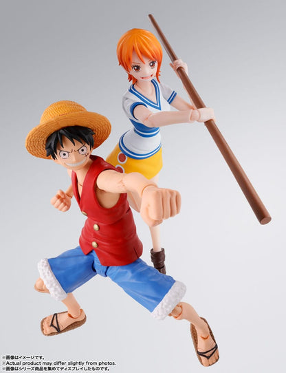 One Piece S.H. Figuarts Actionfigur Monkey D. Luffy Romance Dawn 15 cm Image 10