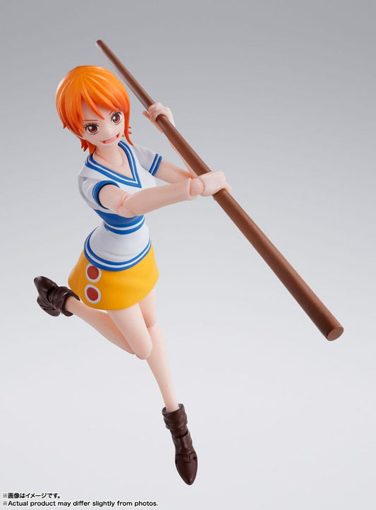 One Piece S.H. Figuarts Actionfigur Nami Romance Dawn 14 cm Image 2
