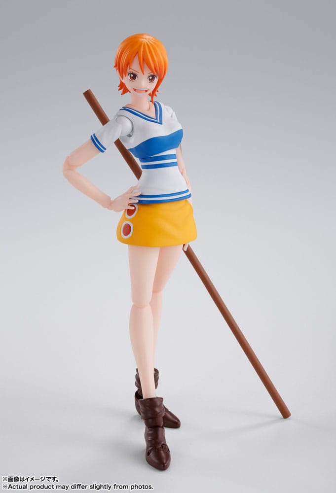 One Piece S.H. Figuarts Actionfigur Nami Romance Dawn 14 cm Image 3