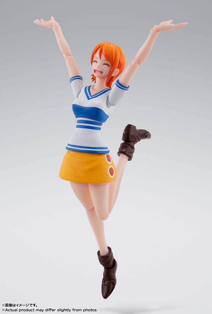 One Piece S.H. Figuarts Actionfigur Nami Romance Dawn 14 cm Image 4
