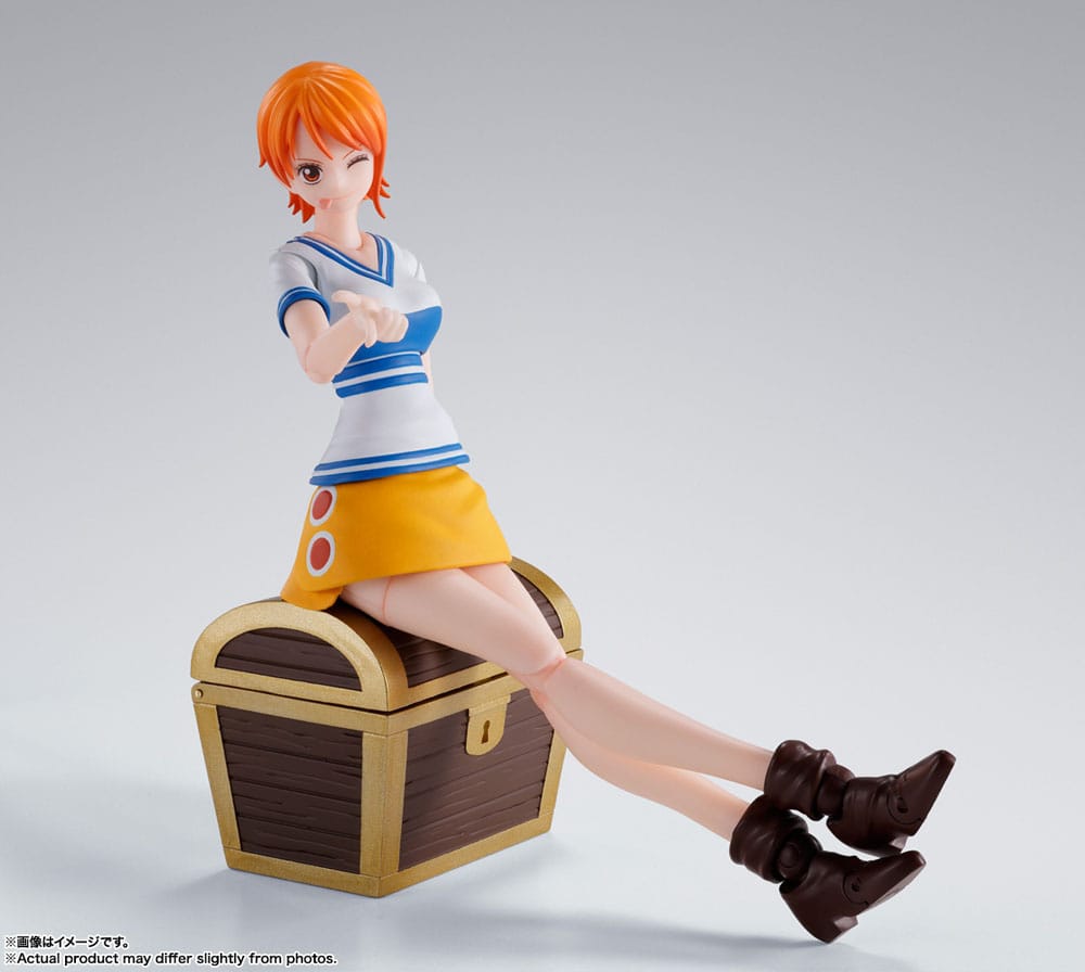 One Piece S.H. Figuarts Actionfigur Nami Romance Dawn 14 cm Image 6