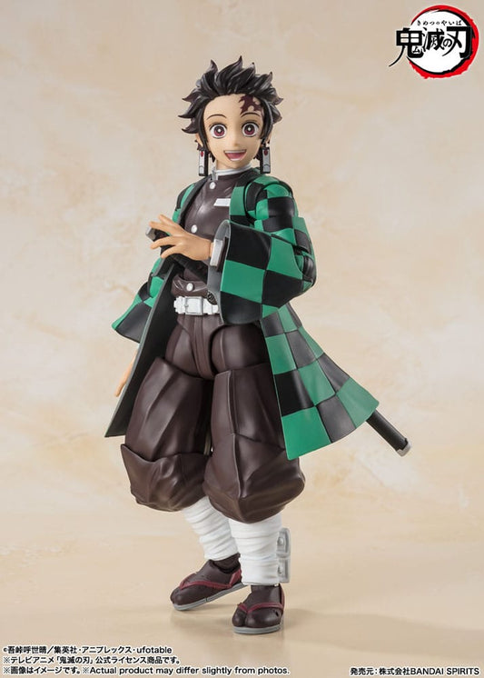 Demon Slayer: Kimetsu no Yaiba S.H. Figuarts Actionfigur Tanjiro Kamado 14 cm Image 2