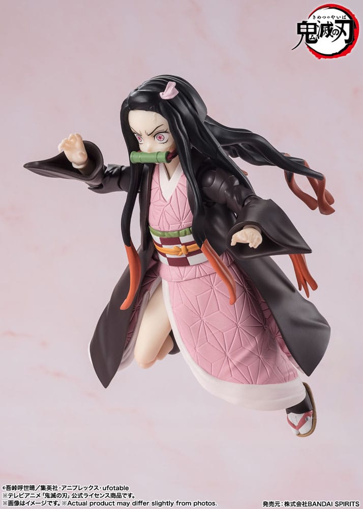 Demon Slayer: Kimetsu no Yaiba S.H. Figuarts Actionfigur Nezuko Kamado 13 cm Image 4