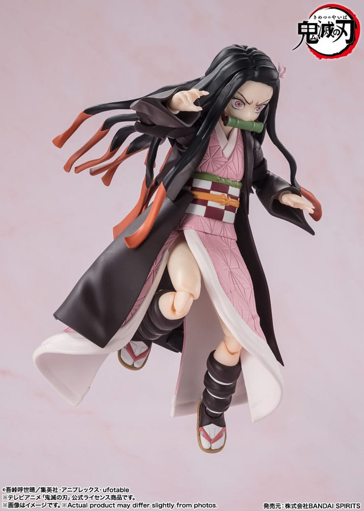 Demon Slayer: Kimetsu no Yaiba S.H. Figuarts Actionfigur Nezuko Kamado 13 cm Image 7