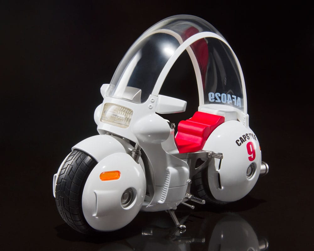 Dragon Ball S.H. Figuarts Fahrzeug mit Figur Bulma's Motorcycle Hoipoi Capsule No. 9 17 cm Image 2