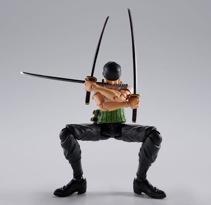 One Piece S.H.Figuarts Actionfigur Roronoa Zoro Romance Dawn Ver. 15 cm Image 4
